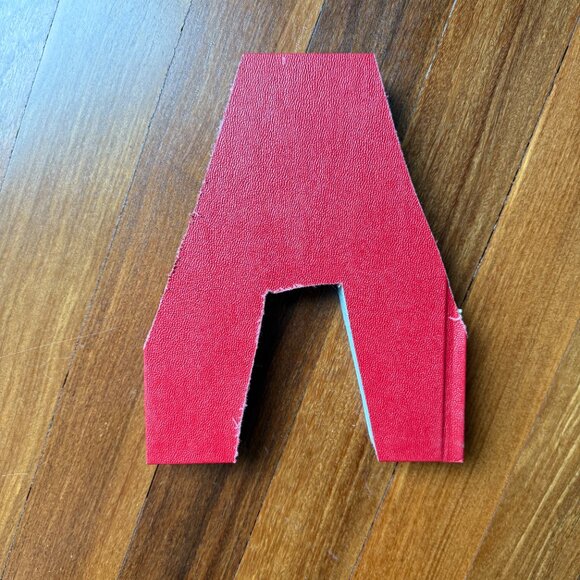 Vintage Book Monogram Letter - A - Picture 3 of 3